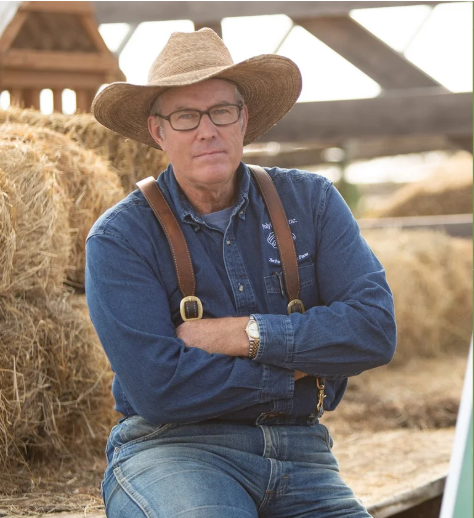 Joel Salatin photo, advisor to Haven Acres Regenerative Farmstead in Iowa